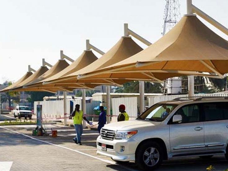 umbrella-type-car-parking